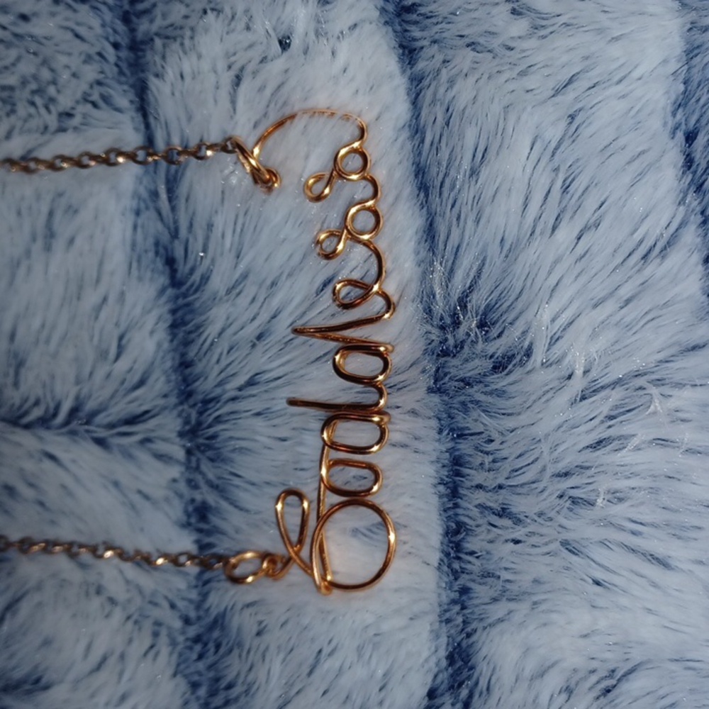 Copper, 16inches, Goddess necklace